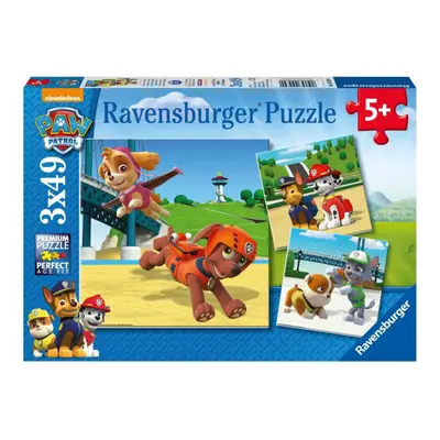 Ravensburger Tlapková Patrola Psí tým 3 x 49 dílků