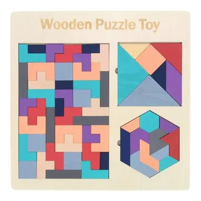 Montessori dřevěné puzzle