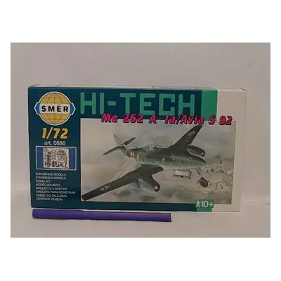 Směr Model Messerschmitt Me 262 A la Avia S 92 HI TECH 14 7x17,4 cm v krabici 2 1:72