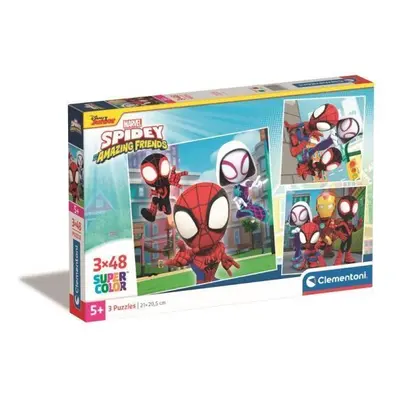 Puzzle Clementoni 3x48 Spidey