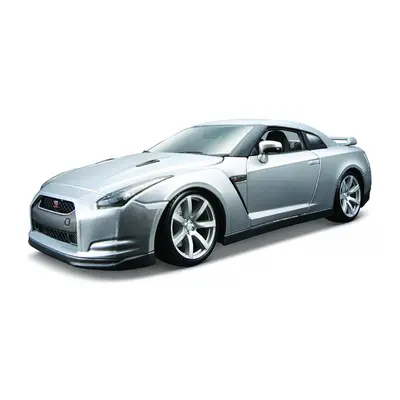 Bburago 1:18 2009 Nissan GT-R Metallic Silver