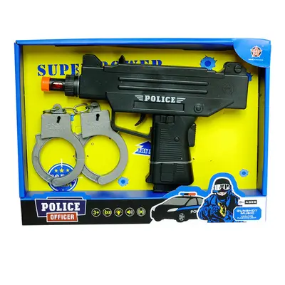 Mac Toys policejní pistole s pouty