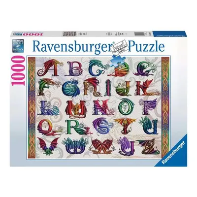 RAVENSBURGER Dračí abeceda 1000 dílků