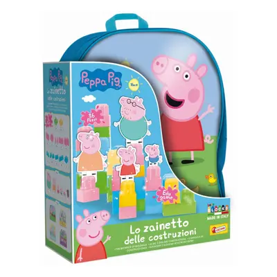 Liscianigioch Peppa Pig Batoh s kostkama Baby Blocks