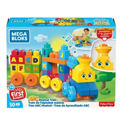 Mega Bloks hudební vláček s písmenky