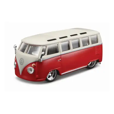 Bburago 1:32 Plus Volkswagen Van Samba Red