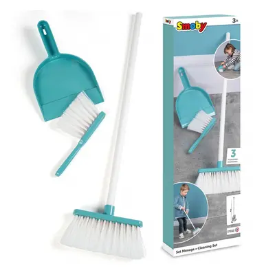 Smoby Upratovacia súprava na upratovanie Cleaning Set s metlou lopatkou a metličkou SM330317