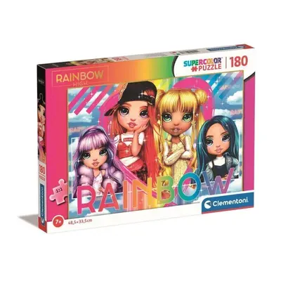 Clementoni: Puzzle 180 ks - Rainbow High - Super Color 2