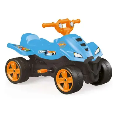 Dětská šlapací čtyřkolka modrá Hot Wheels