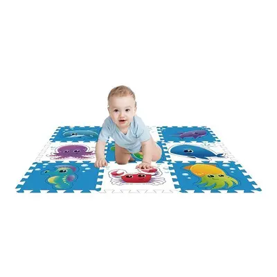 BABY Pěnové puzzle Mořský svět 9 ks