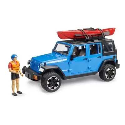 Jeep Wrangler Unlimited Rubicon s kajakem a figurkou kajakáře