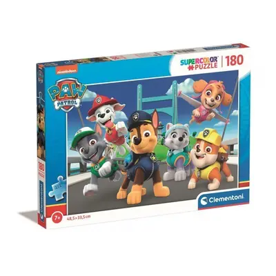 Clementoni: Puzzle 180 dílků. Skvělé - Paw Patrol