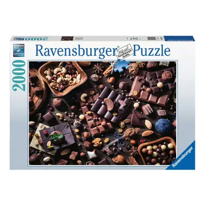 Ravensburger - 2D Puzzle 2000 dílků: Čokoládový ráj