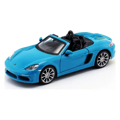 Bburago 1:24 Plus Porsche 718 Boxster Blue