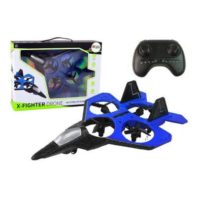 Dron RC letadlo blue Fighter