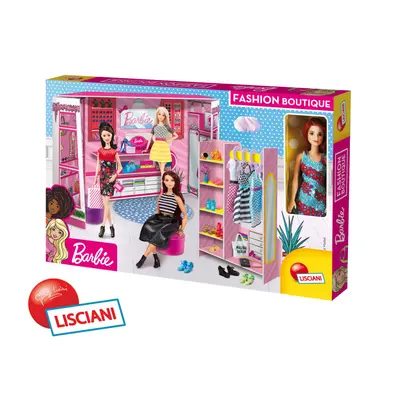 Lisciani Barbie módní butik s panenkou