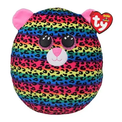 TY Squish DOTTY - vícebarevný leopard 30cm