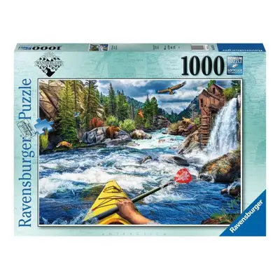 Puzzle 1000 dílků Rafting na divoké vodě