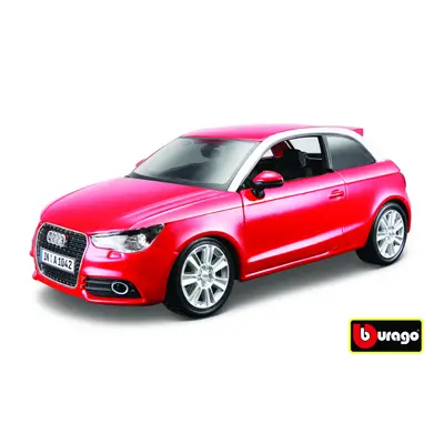 Bburago Audi A1 červená 1:24