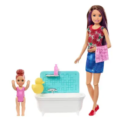 Mattel Barbie Chůva Herní set FXH05