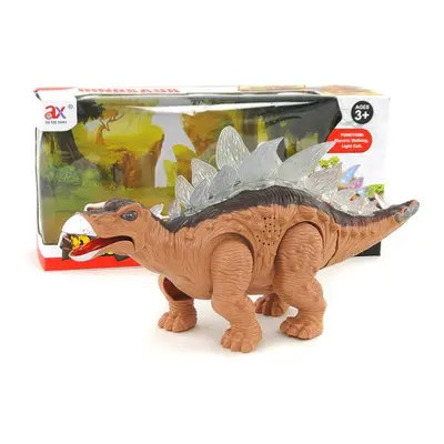 Chodící dinosaurus na baterie se světelnými a zvukovými efekty