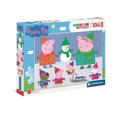 Clementoni - Puzzle 104 ks Maxi Peppa Pig