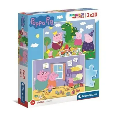 Clementoni Puzzle 2x20 ks Peppa Pig