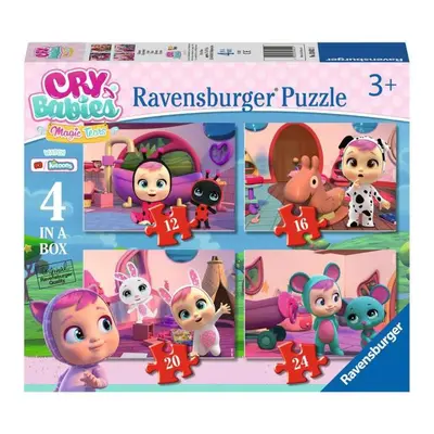 RAVENSBURGER Cry Babies: Kouzelné slzy 4v1 12,16,20,24 dílků