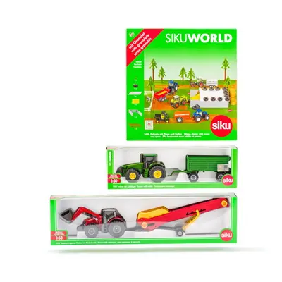 SIKU Farmer set zemědělské stroje B,1:50