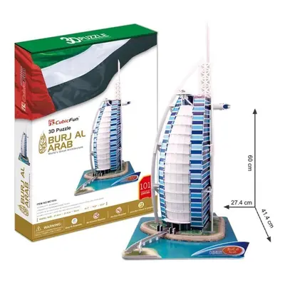 CubicFun 3D puzzle Burj al Arab 101 ks