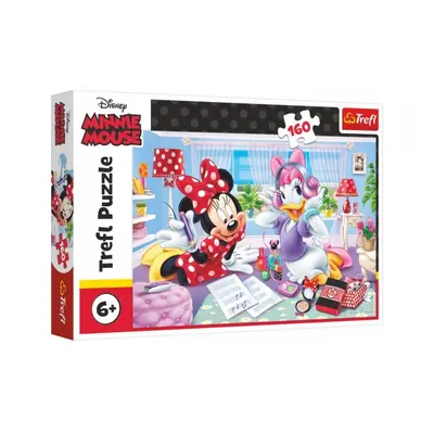 Trefl Minnie Mouse Den s nejlepšími přáteli skládačka 41 x 27,5 cm 160 dílků