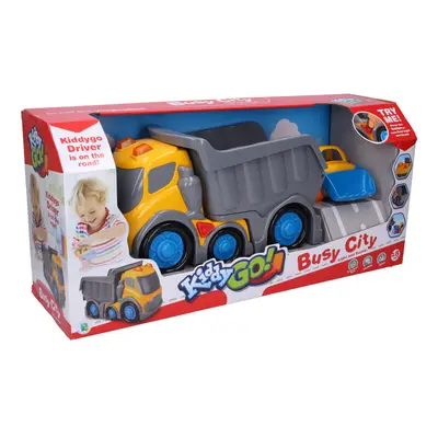 Wiky Vehicles Kiddy Auto sklápěcí s efekty 31 cm buldozer 13,5 cm