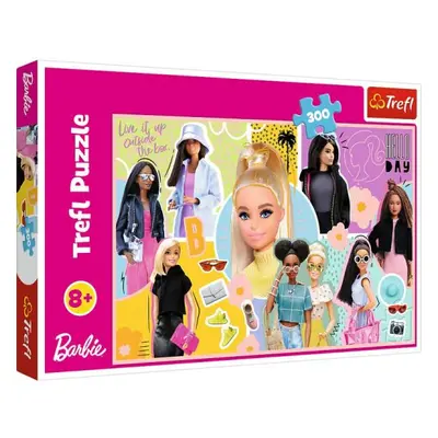 Trefl Barbie Vaše oblíbená Barbie 60x40 cm 300 dílků