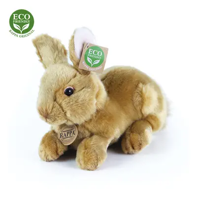 Plyšový králík hnědý ležící, 23 cm, ECO-FRIENDLY