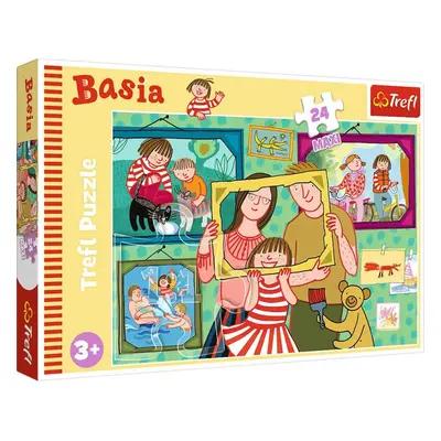 TREFL Puzzle 24 MAXI Basia a její den