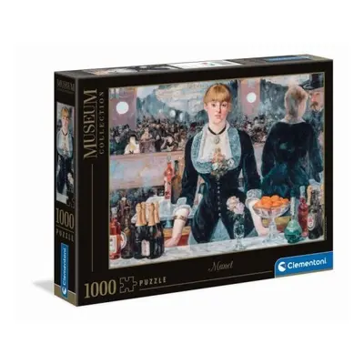 Clementoni Puzzle 1000 dílků Manet Bar Museum ve Folies-Bergere