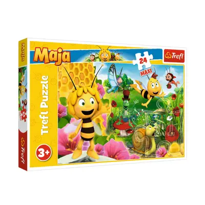 TREFL 14297 Puzzle 24 MAXI Ve světě včelky Máji