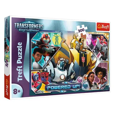 Trefl: Puzzle 300 dílků. - Ve světě Transformers