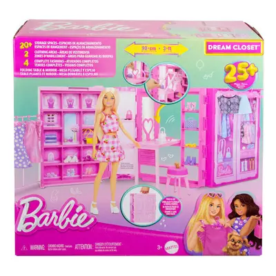 Šatní skříň snů Barbie 3.0 MATTEL