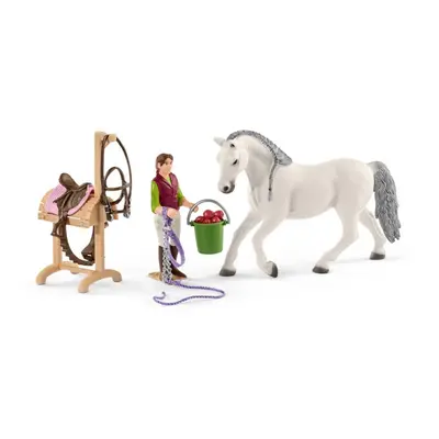 Schleich 42389 Jezdecká škola s jezdci na koních