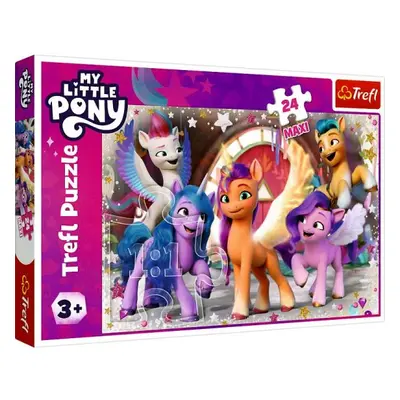 TREFL My Little Pony Šťastný den MAXI 24 dílků