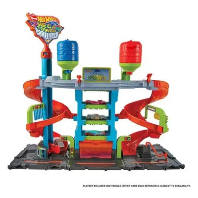 Hot Wheels City color shifters automyčka se spirálou HDP05 TV