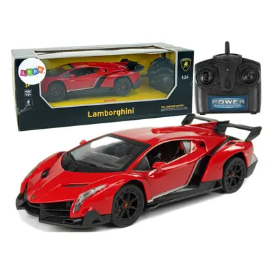 Sportovní vůz R/C 1:24 Lamborghini Veneno Red 24 G Světla