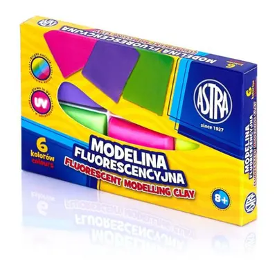 ASTRA fluorescenční modelovací hmota, 6 barev