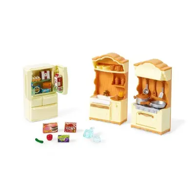 Sylvanian Families set kuchyňská linka s ledničkou