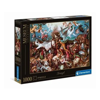 Clementoni Puzzle 1000 dílků Muzeum Breugel. Pád rebelských andělů