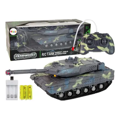 RC tank na baterie šedý