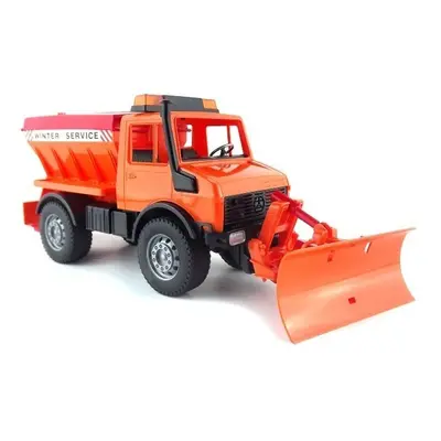 Bruder - M.B. UNIMOG s radlicí + sypač