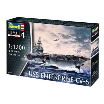 Stavebnice modelu USS Enterprise CV-6