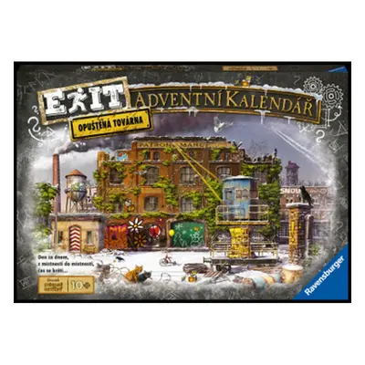 : Ravensburger EXIT Adventní kalendář Die verlassene Fabrik